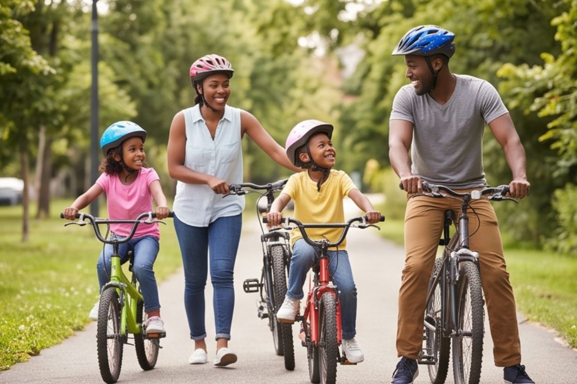 Multigenerational Black family in front of their home - protected by PeaceGuard Life living benefits insurance